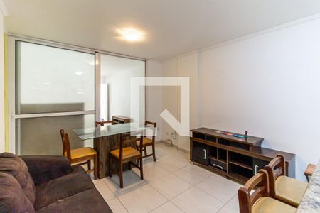 Sala de apartamento para alugar com 1 quarto, 40m² em República, São Paulo