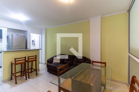 Sala de apartamento para alugar com 1 quarto, 40m² em República, São Paulo