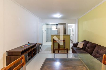 Sala de apartamento para alugar com 1 quarto, 40m² em República, São Paulo