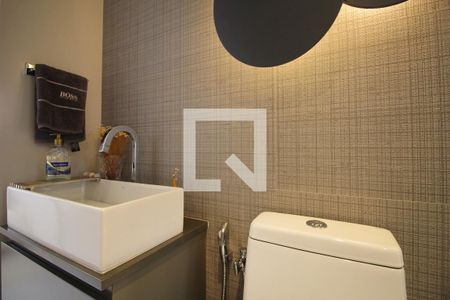 Lavabo da Sala de apartamento para alugar com 3 quartos, 105m² em Lourdes, Belo Horizonte