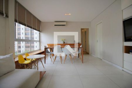 Sala de apartamento para alugar com 3 quartos, 105m² em Lourdes, Belo Horizonte