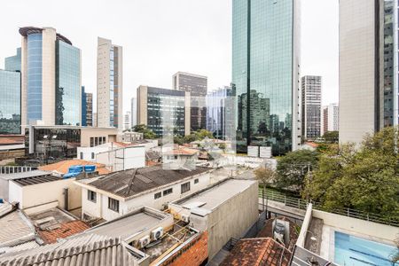 Varanda - Vista de apartamento à venda com 2 quartos, 49m² em Pinheiros, São Paulo