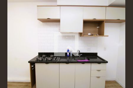 Sala / Cozinha de apartamento para alugar com 1 quarto, 29m² em Parque Vitória, São Paulo