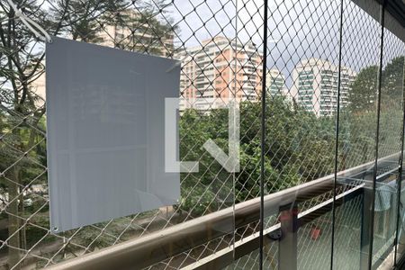 Plaquinha na varanda de apartamento à venda com 4 quartos, 113m² em Jacarepaguá, Rio de Janeiro