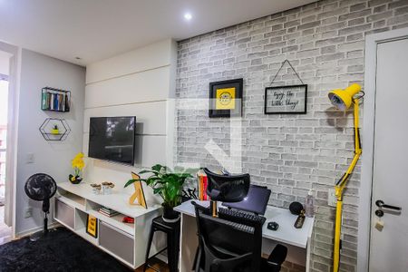 Sala de apartamento para alugar com 1 quarto, 37m² em Real Parque, São Paulo