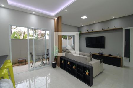 Sala de apartamento à venda com 1 quarto, 75m² em Vila Isa, São Paulo