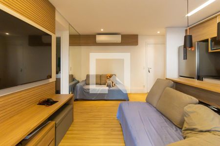 Sala de apartamento à venda com 2 quartos, 68m² em Vila Dom Pedro I, São Paulo