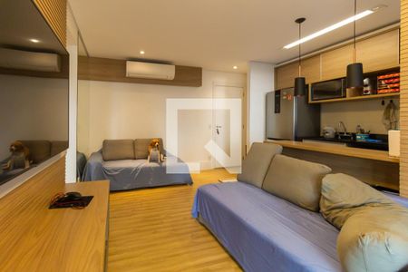 Sala de apartamento à venda com 2 quartos, 68m² em Vila Dom Pedro I, São Paulo