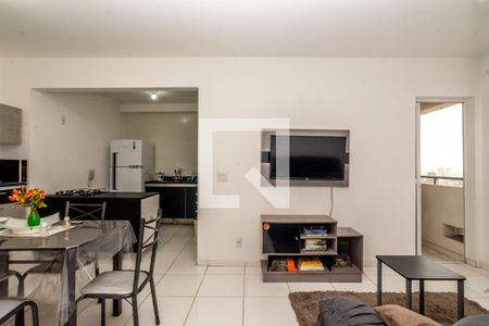 Sala de apartamento para alugar com 2 quartos, 52m² em Vila Barros, Guarulhos