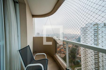 Varanda da Sala de apartamento à venda com 3 quartos, 96m² em Campestre, Santo André
