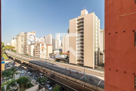 Vista da Sala de apartamento para alugar com 1 quarto, 46m² em Santa Cecilia, São Paulo