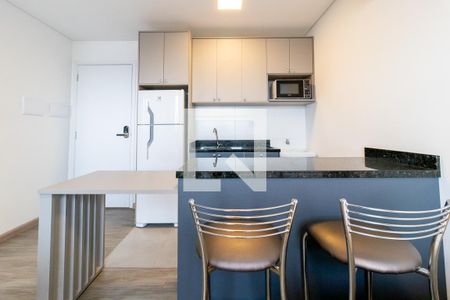 Cozinha - Armários de kitnet/studio para alugar com 1 quarto, 28m² em Centro, Curitiba