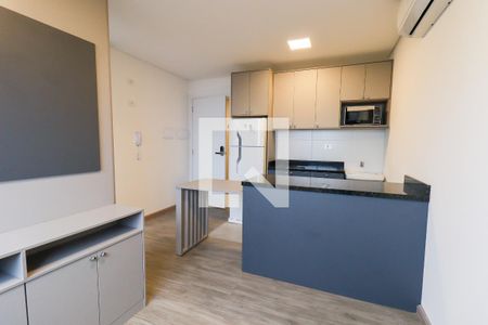 Studio/Cozinha de kitnet/studio para alugar com 1 quarto, 28m² em Centro, Curitiba