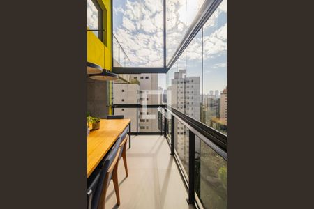 Varanda da Sala de apartamento à venda com 2 quartos, 145m² em Vila Andrade, São Paulo