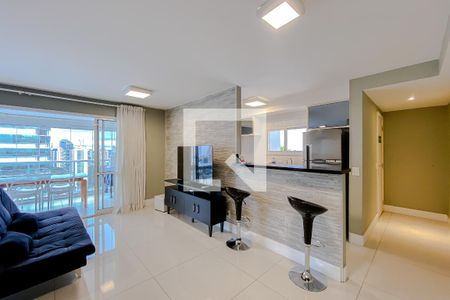 Sala de apartamento à venda com 1 quarto, 131m² em Vila Regente Feijó, São Paulo