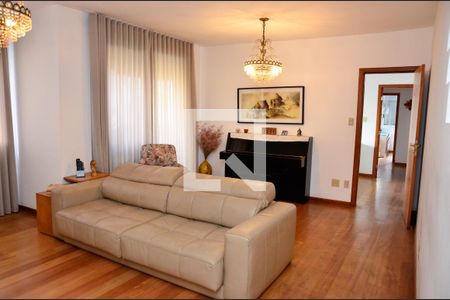 Sala de apartamento à venda com 4 quartos, 145m² em Anchieta, Belo Horizonte