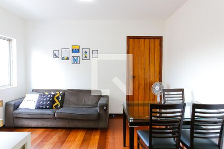 Sala de apartamento à venda com 3 quartos, 90m² em Jardim, Santo André