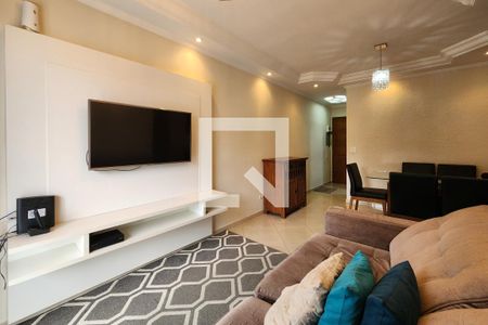 Sala de TV/Estar de apartamento à venda com 2 quartos, 68m² em Rudge Ramos, São Bernardo do Campo
