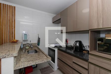 Cozinha de apartamento à venda com 2 quartos, 55m² em Vila Gustavo, São Paulo