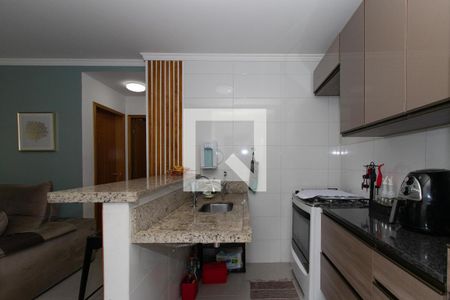 Cozinha de apartamento para alugar com 2 quartos, 55m² em Vila Gustavo, São Paulo