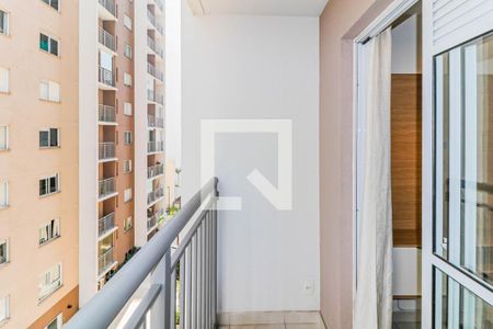 Varanda de apartamento para alugar com 1 quarto, 27m² em Jardim Caravelas, São Paulo