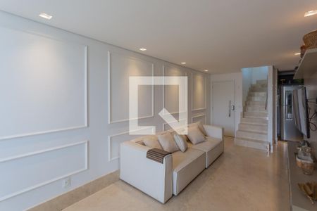 Sala de apartamento à venda com 2 quartos, 152m² em Santo Antônio, Belo Horizonte