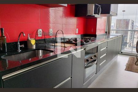 Cozinha de apartamento para alugar com 2 quartos, 100m² em Pinheiros, São Paulo