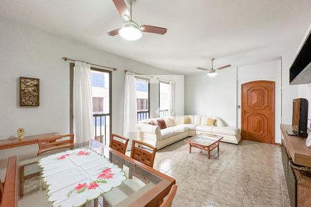 Sala de apartamento para alugar com 3 quartos, 85m² em Parque Enseada, Guarujá