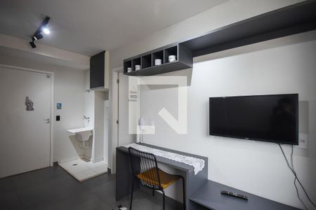 Sala de apartamento à venda com 1 quarto, 24m² em Panamby, São Paulo