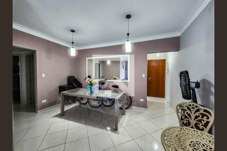 Sala de apartamento para alugar com 3 quartos, 97m² em Jardim Las Palmas, Guarujá