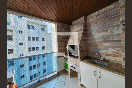 Sacada de apartamento para alugar com 3 quartos, 97m² em Jardim Las Palmas, Guarujá