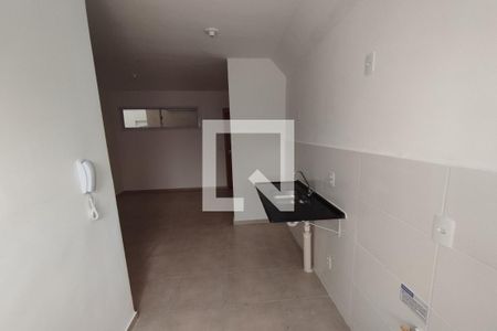 Cozinha de apartamento para alugar com 2 quartos, 45m² em Santa Marta, Ribeirão Preto