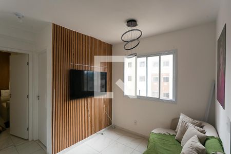 sala  de apartamento à venda com 2 quartos, 35m² em Paraíso do Morumbi, São Paulo