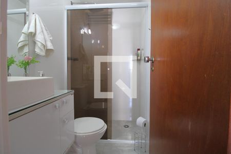 Banheiro da suíte 1 de apartamento à venda com 2 quartos, 60m² em Jardim Taquaral, São Paulo