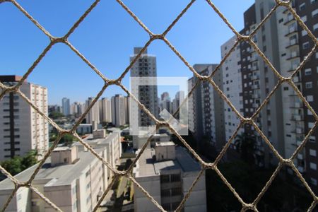 Vista janela da sala de apartamento à venda com 2 quartos, 60m² em Jardim Taquaral, São Paulo