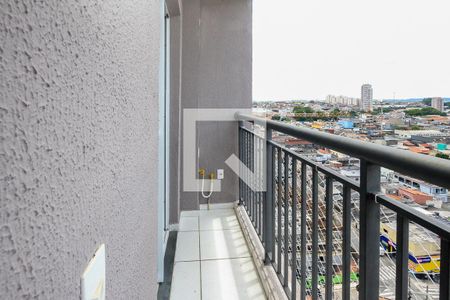 Varanda de apartamento para alugar com 1 quarto, 32m² em Vila Tolstoi, São Paulo