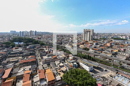 Sacada Vista  de apartamento para alugar com 1 quarto, 32m² em Vila Tolstoi, São Paulo