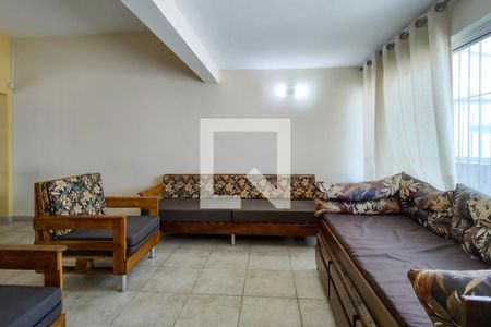 Sala de casa para alugar com 3 quartos, 110m² em Real, Praia Grande