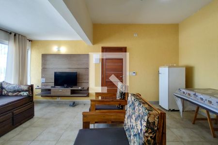 Sala de casa para alugar com 3 quartos, 110m² em Real, Praia Grande