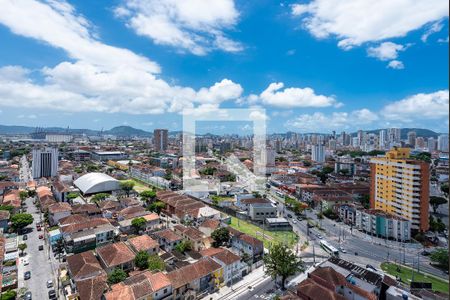 Vista de apartamento para alugar com 1 quarto, 55m² em Encruzilhada, Santos