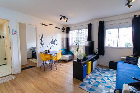 Sala de apartamento para alugar com 1 quarto, 38m² em Consolação, São Paulo