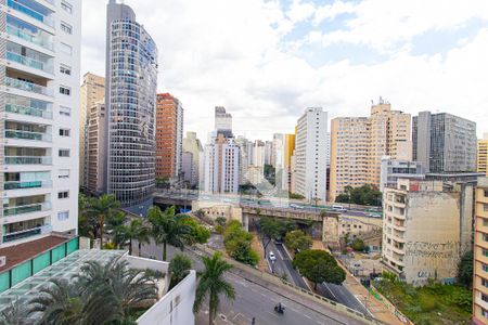 Vista de apartamento para alugar com 1 quarto, 38m² em Consolação, São Paulo