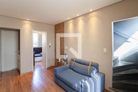 Sala 1 de apartamento à venda com 3 quartos, 133m² em Vila Cloris, Belo Horizonte
