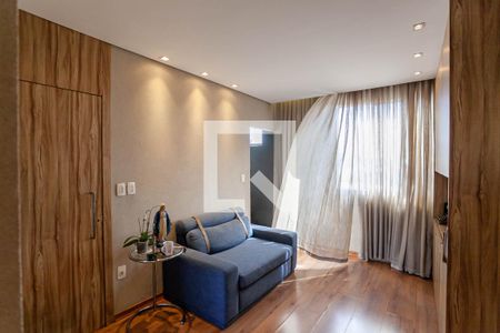Sala 1 de apartamento à venda com 3 quartos, 133m² em Vila Cloris, Belo Horizonte