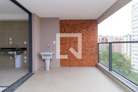 Sala - Varanda de apartamento à venda com 2 quartos, 65m² em Campo Belo, São Paulo