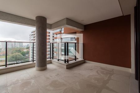 Varanda da Sala de apartamento à venda com 4 quartos, 230m² em Jardim Leonor, São Paulo