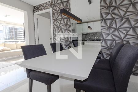 Sala de Jantar de apartamento à venda com 1 quarto, 55m² em Vila Nova Conceição, São Paulo