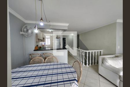 Sala de apartamento para alugar com 3 quartos, 80m² em Balneário Cidade Atlântica, Guarujá