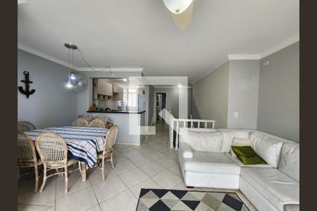 Sala de apartamento para alugar com 3 quartos, 80m² em Balneário Cidade Atlântica, Guarujá