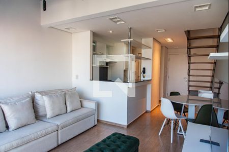 Sala de apartamento para alugar com 1 quarto, 59m² em Vila Mariana, São Paulo